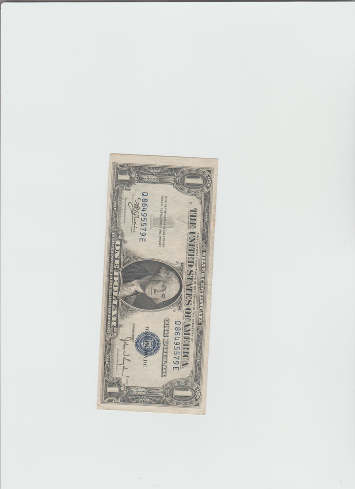 Lightly Circulated 1935-C Silver Certificate