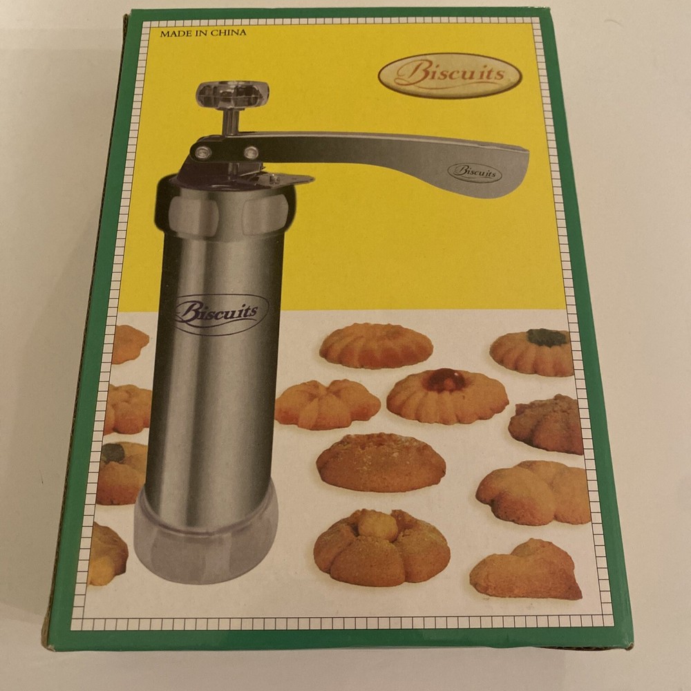 Cookie Press Cookie Maker Machine Spritz Dough Biscuits Making Tool Kit