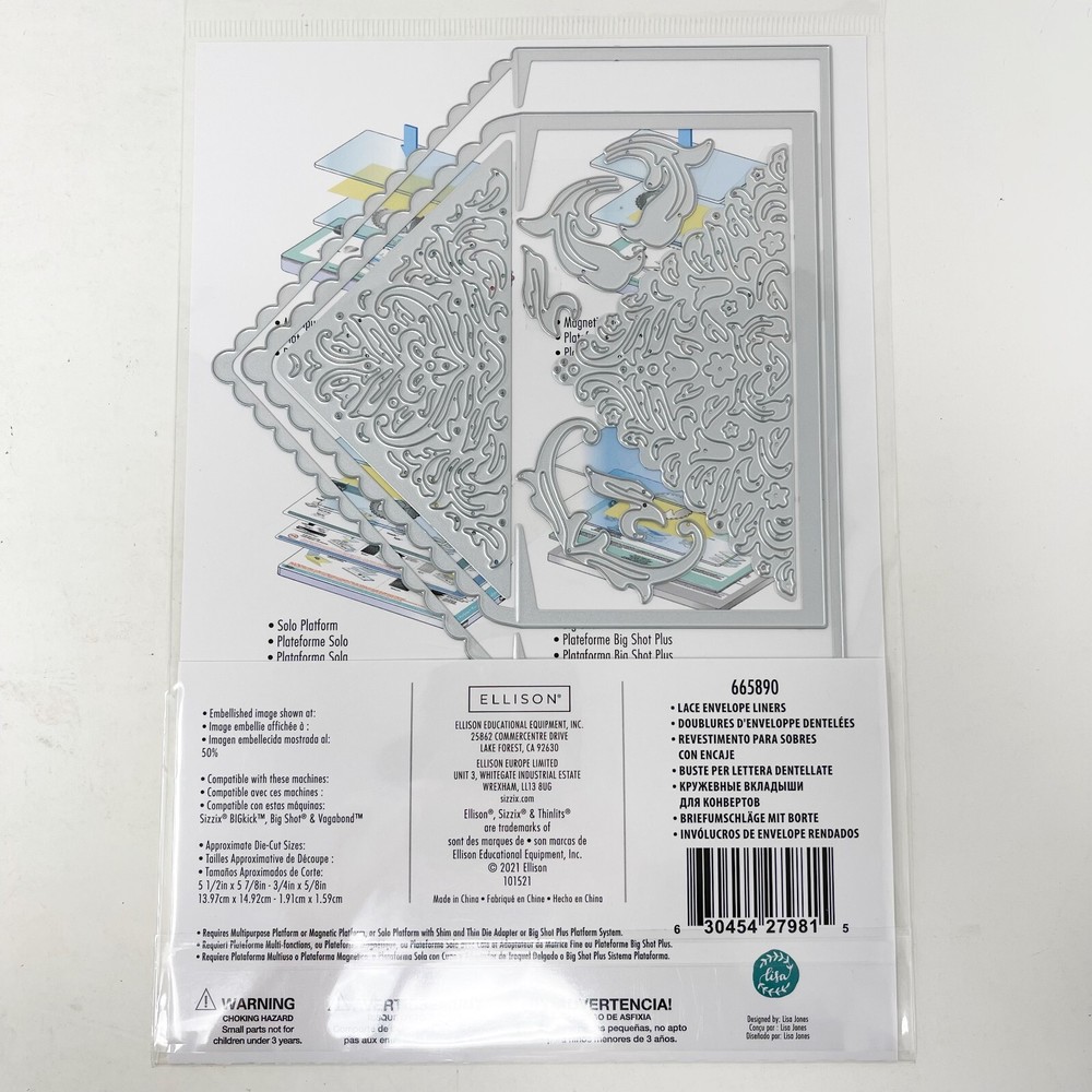 Sizzix Thinlits Cutting Dies Spanish Celebration Birthday Bundle NEW