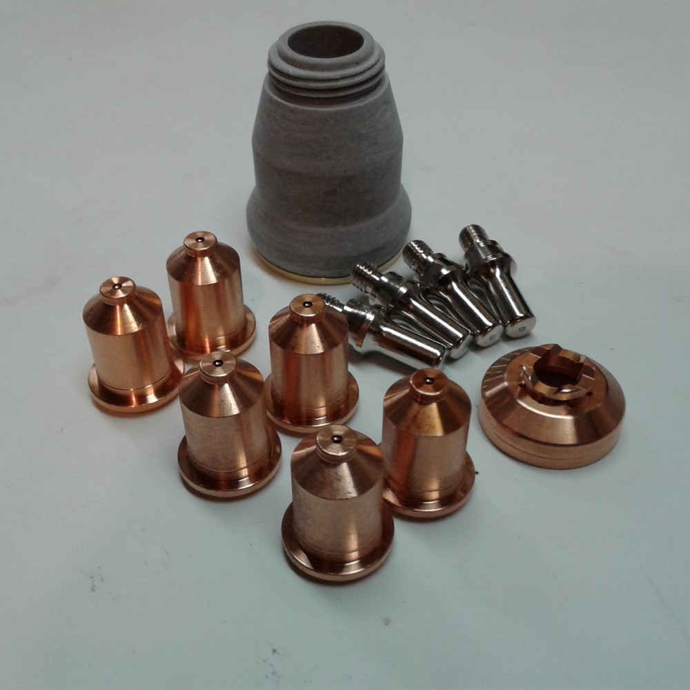 12PC SHIELDED STARTER KIT FITS PRIMEWELD CUT 60 PLASMA CUTTER  IPT60 TORCH