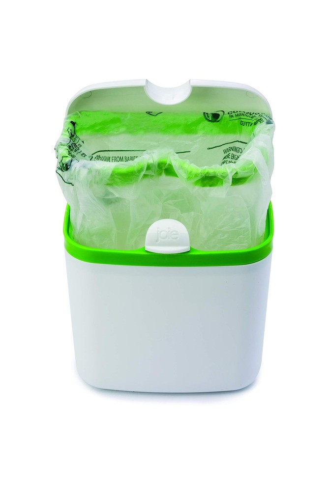 Joie Countertop Compost Bin, Indoor Compost Bins, White, Plastic