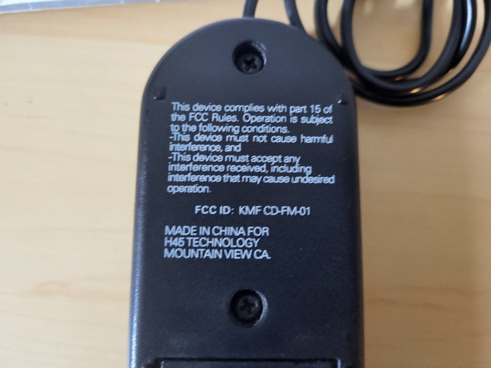 Soundfeeder SF100 Mobile audio connector/fm tuning/manual/original box