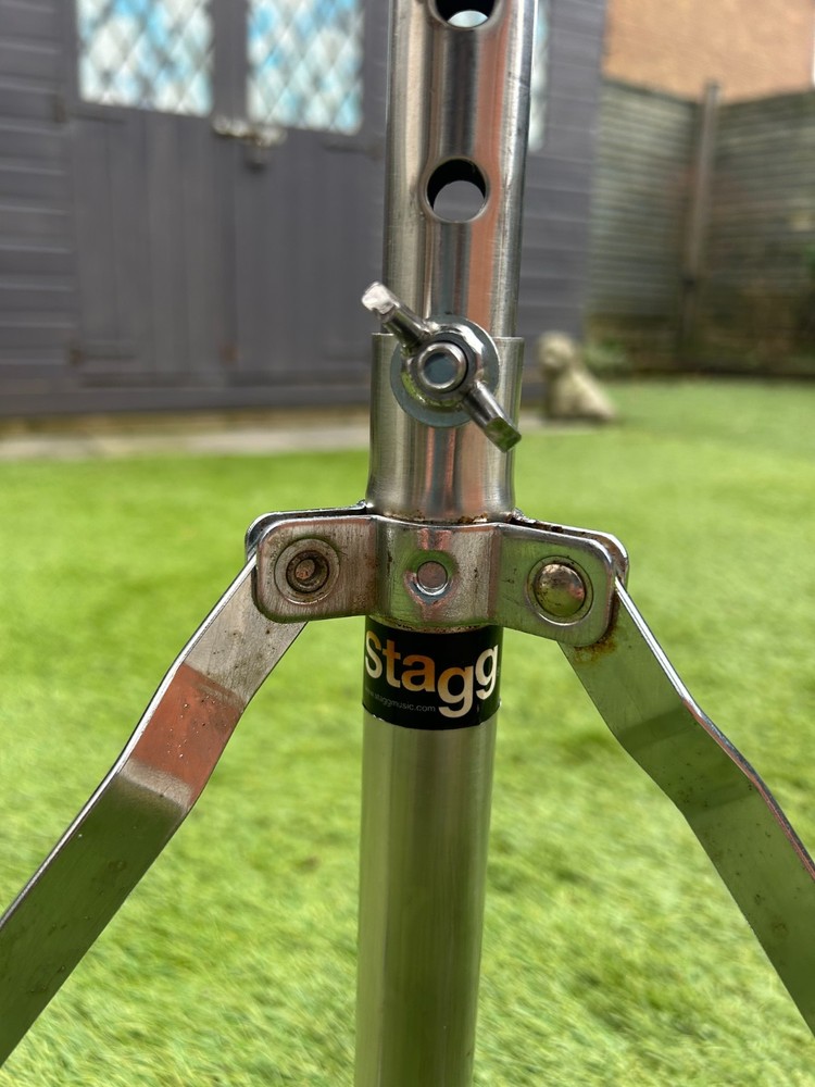 STAGG Drum Stool Throne Adjustable height Padded seat