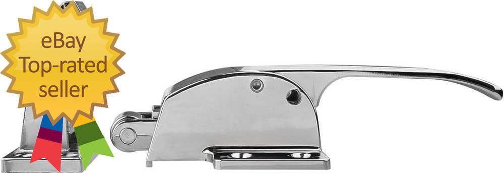 Adjustable Latch Spring Loaded Walk in Freezer Cooler Door Handle Grip