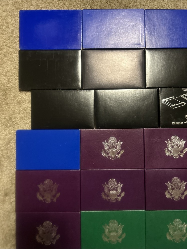 1968 to 2017 COMPLETE RUN US MINT PROOF SETS 50 ORIGINAL SETS
