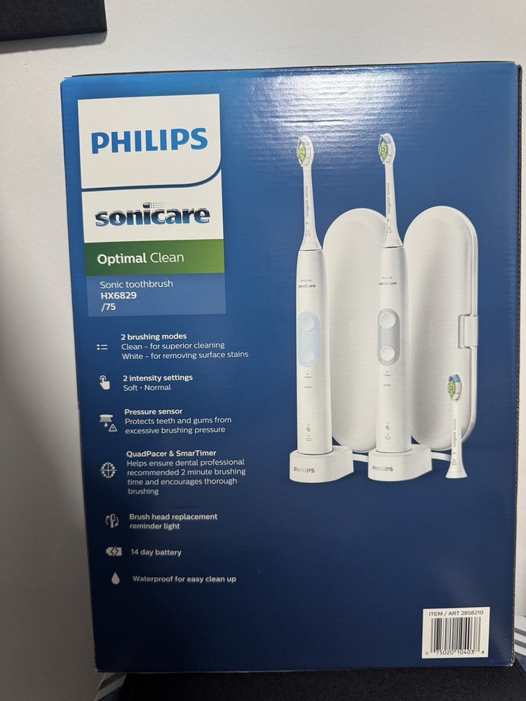 Philips HX6829/71 Electric Toothbrush - White