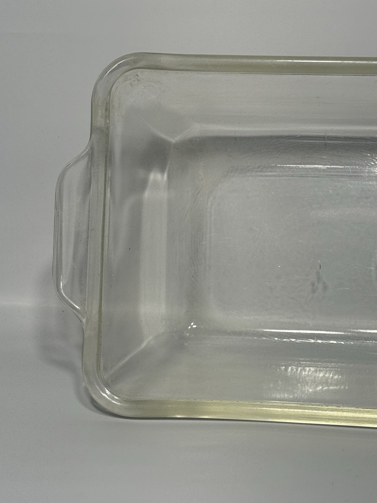 Pyrex Clear Glass Rectangle Loaf Pan 212