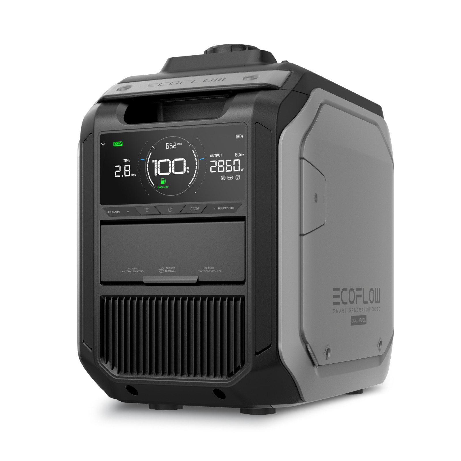 EcoFlow 2000W Smart Dual Fuel LPG丨Gas Generator Powered for Emergencies/Outdoor