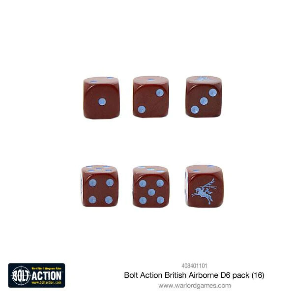 British Airborne d6 Pack - Warlord Games - NIB