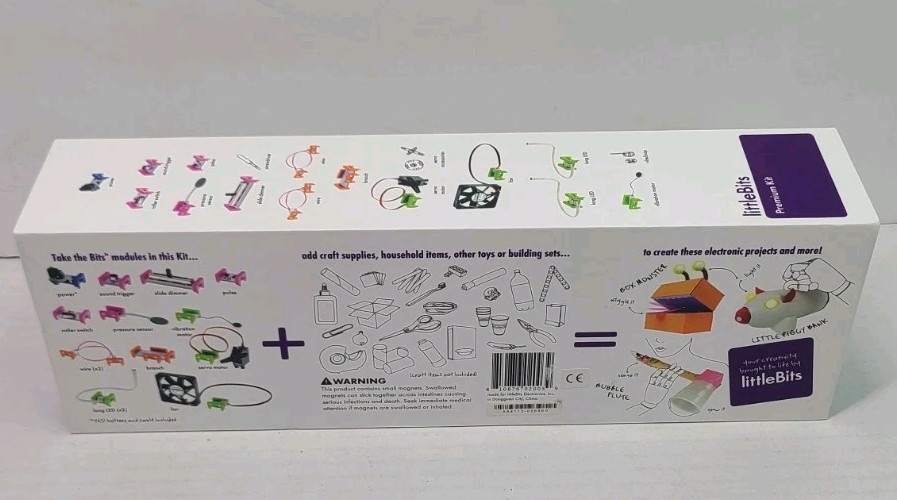 littleBits Premium Kit 14 Modules STEM Electronics Learning Kit