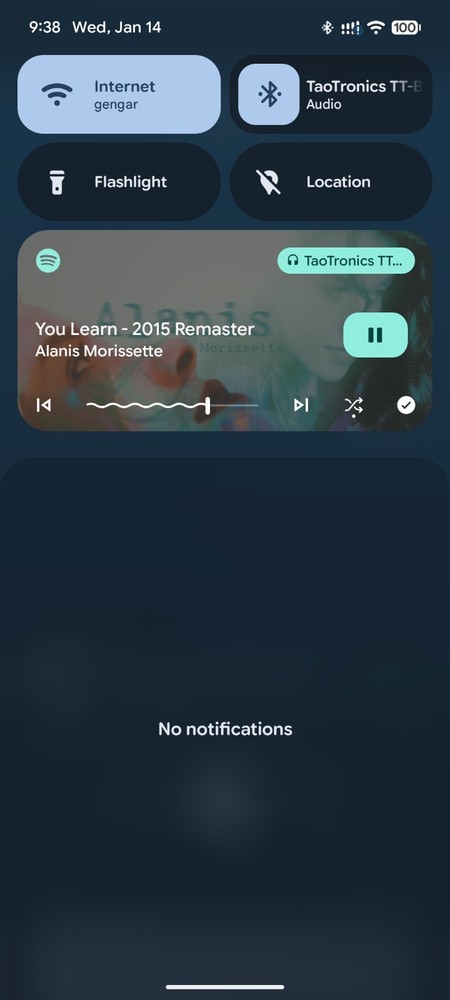 TaoTronics Bluetooth 4.1 Transmitter & Receiver TT-BA09 Tested working
