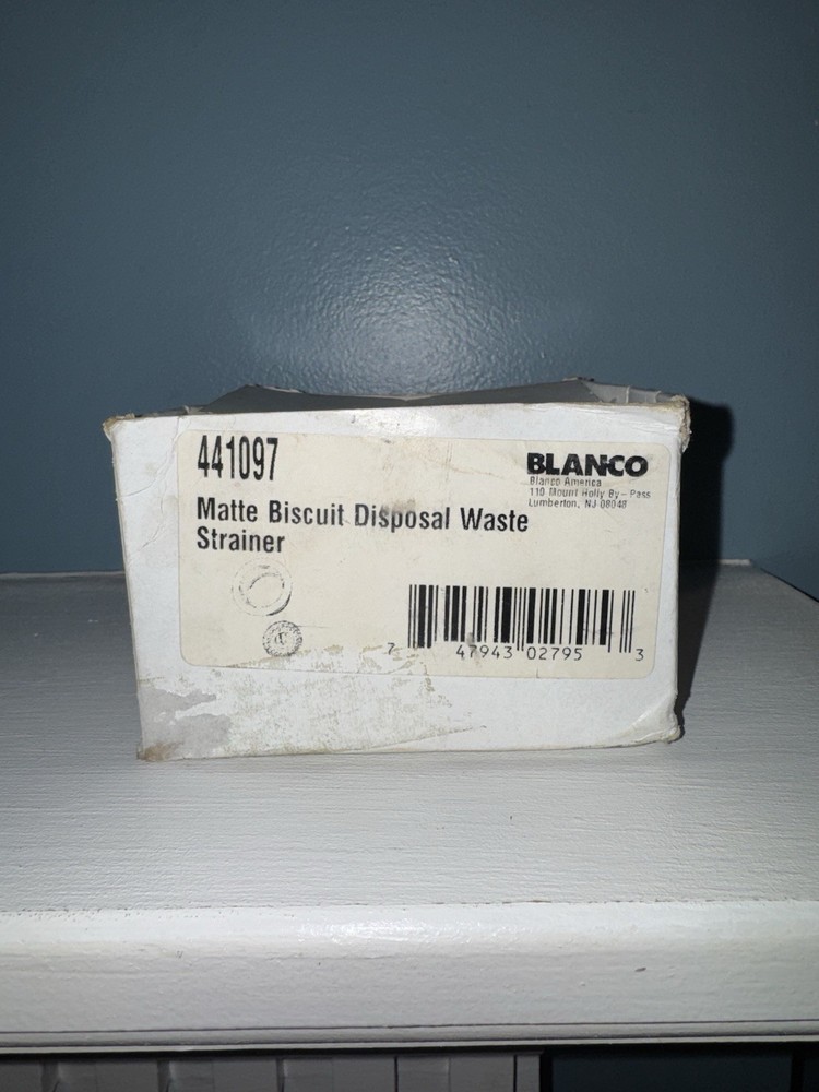 Blanco 441097 Disposal Waste Strainer Matte Biscuit