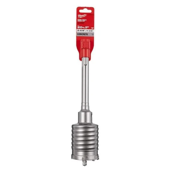 Milwaukee 48-20-5412 - 2-5/8 in. x 11-3/8 in. SDS-MAX Concrete Core Bit - NEW