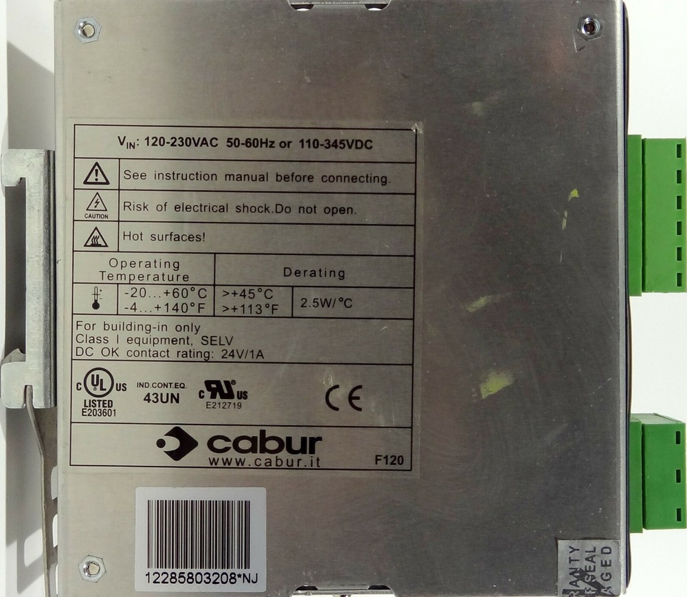 Cabur XCSF120C Power Supply