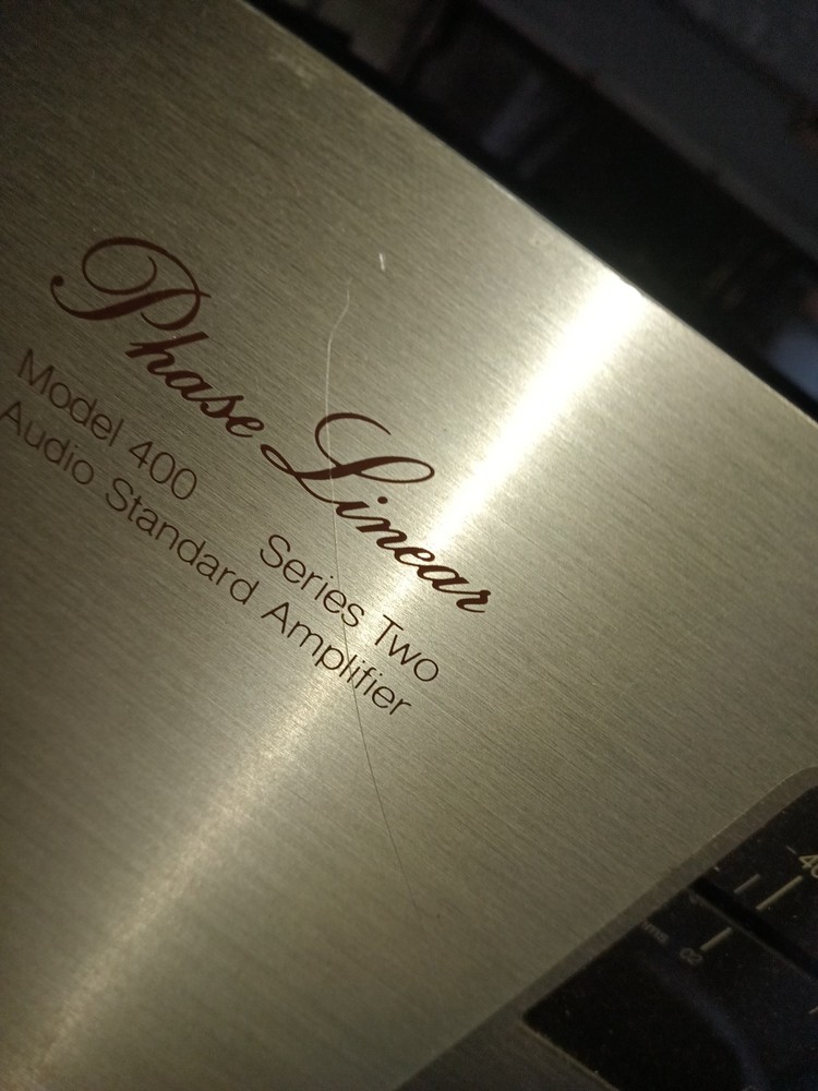 Vintage Phase Linear Model 400 Series Two Stereo Amplifier