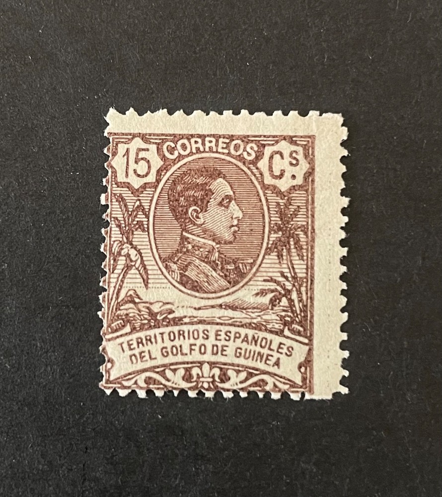 Stamps Spanish Guinea Scott #89 hinged