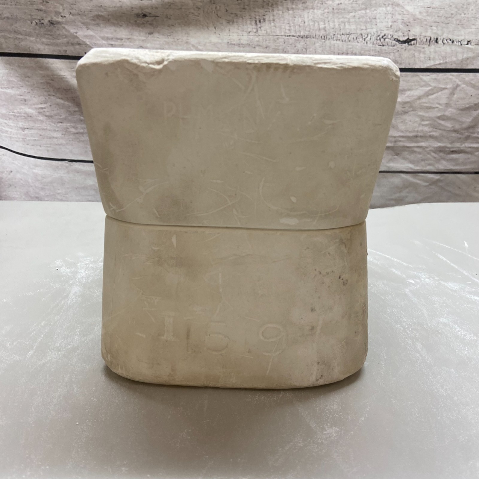 Vintage 1989 Kimple Ceramic Slip Casting Mold Halloween Pumpkin #1519