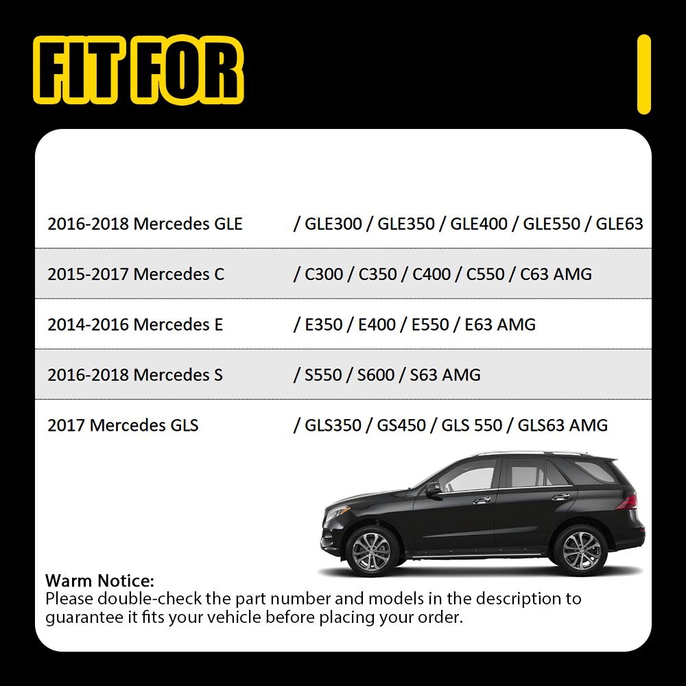 For 2014-16 Mercedes E / E350 / E400 / E550 / E63 AMG LED Headlight Module Unit