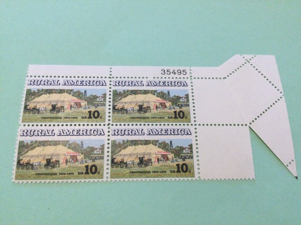 Scott # 1505 “Fold Over Stamp Error” GEM MNH