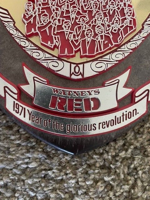 Watneys Red 1971 Shield Mancave