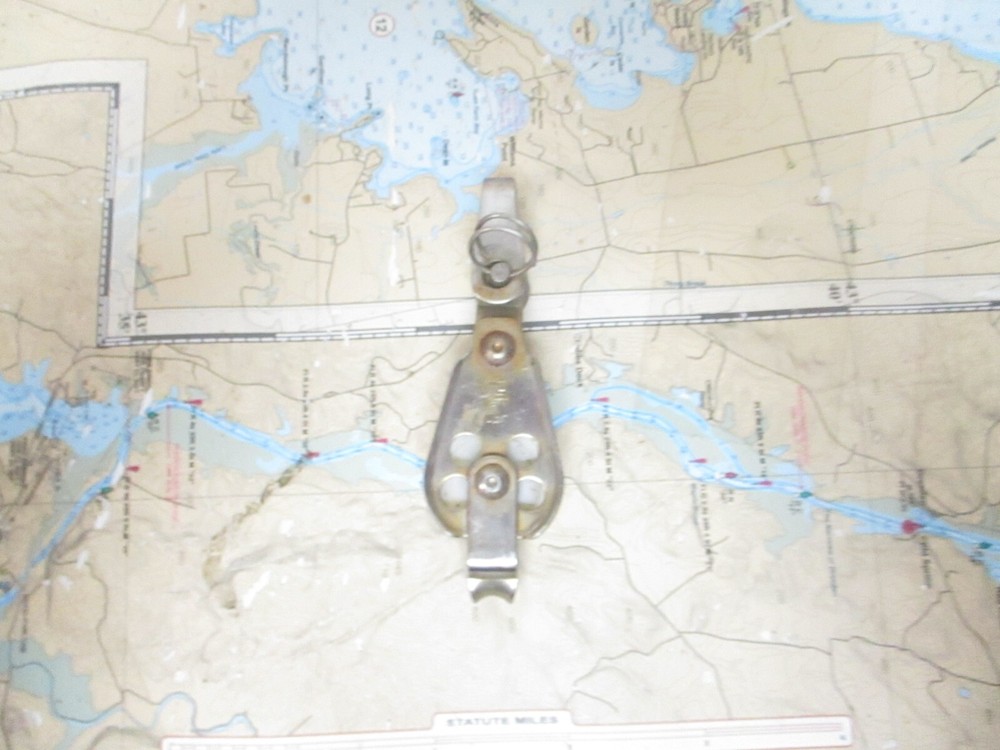 Schaefer 1-1/8" Sheave Single Block