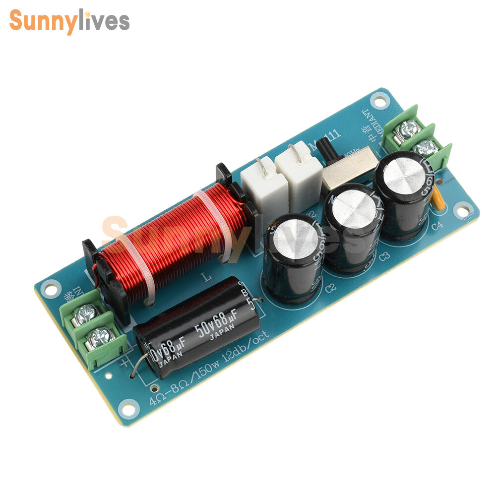 150W Midrange Speaker Frequency Divider Audio Crossover For HiFi Audio Amplifier