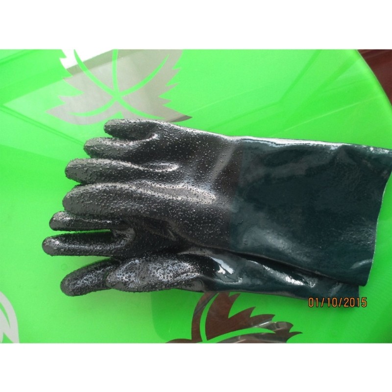 Waterproof PVC Gloves With Excellent Grip For Various Work Environment