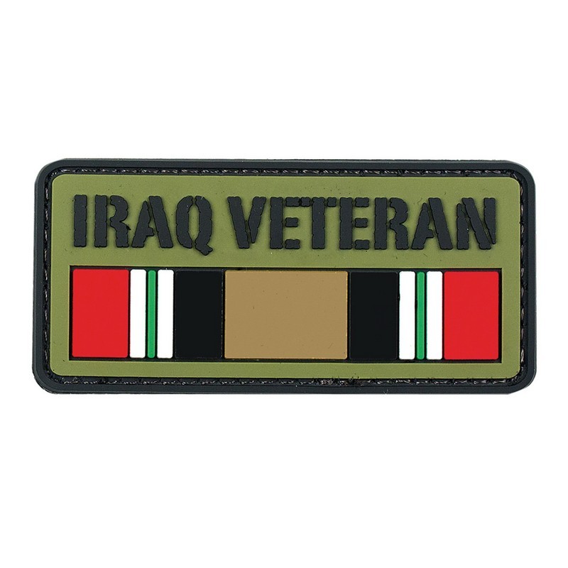 Voodoo Tactical 07-0811000000 Rubber " Iraq Veteran" Patch