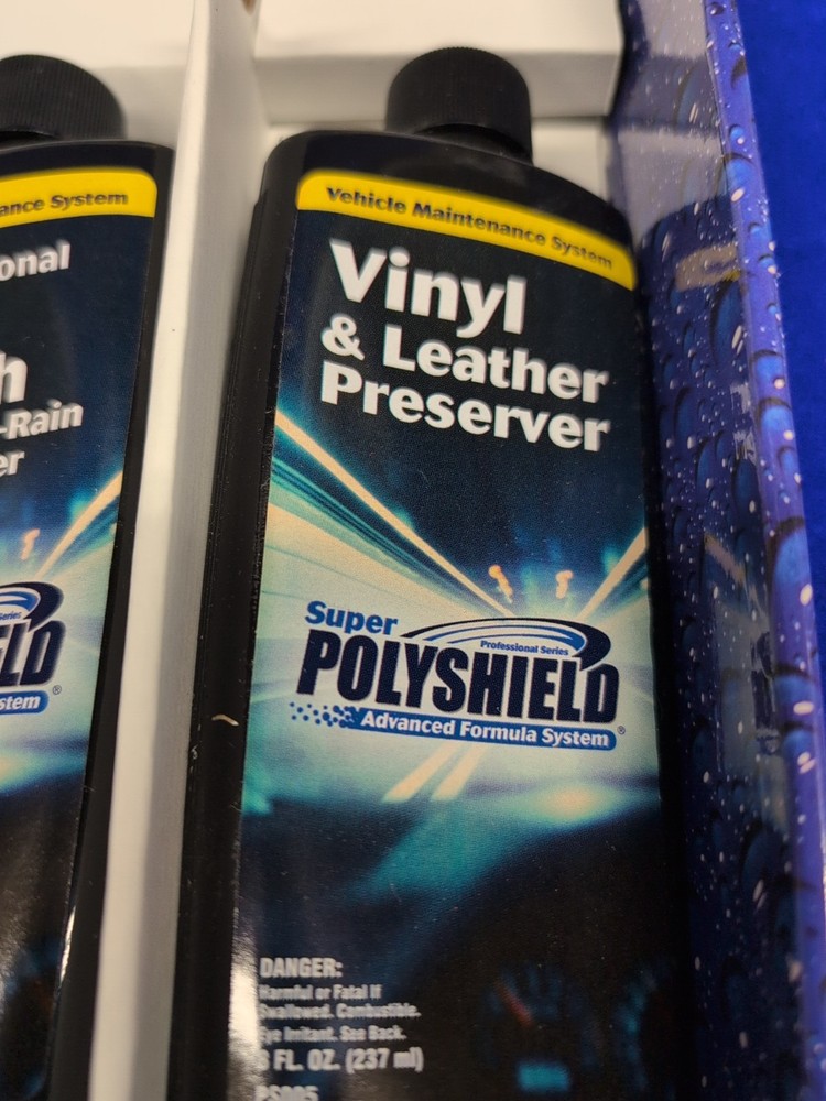 Super Polyshield Advanced Formula Car Detailing System Complete Kit New In Box