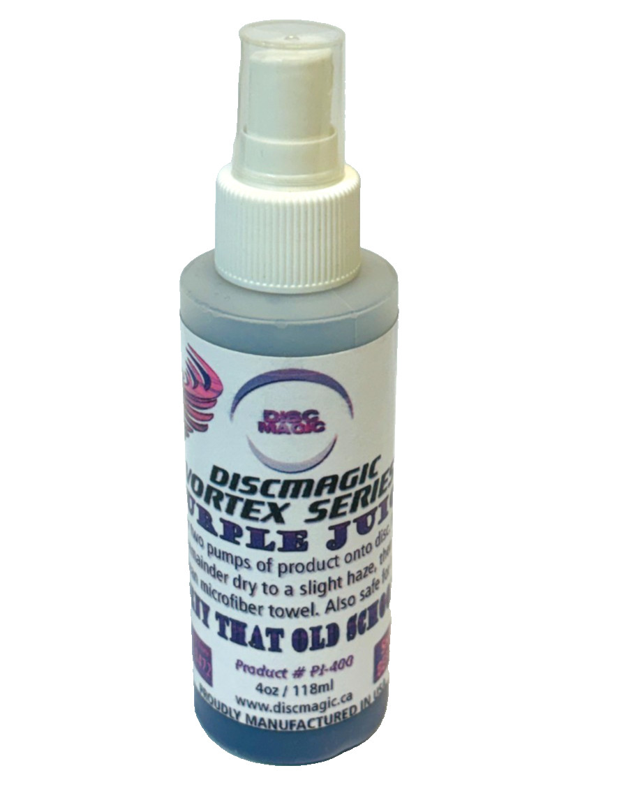 PURPLE JUICE! The Legendary Disc Cleaning Spray from Discmagic! Now in 4oz !