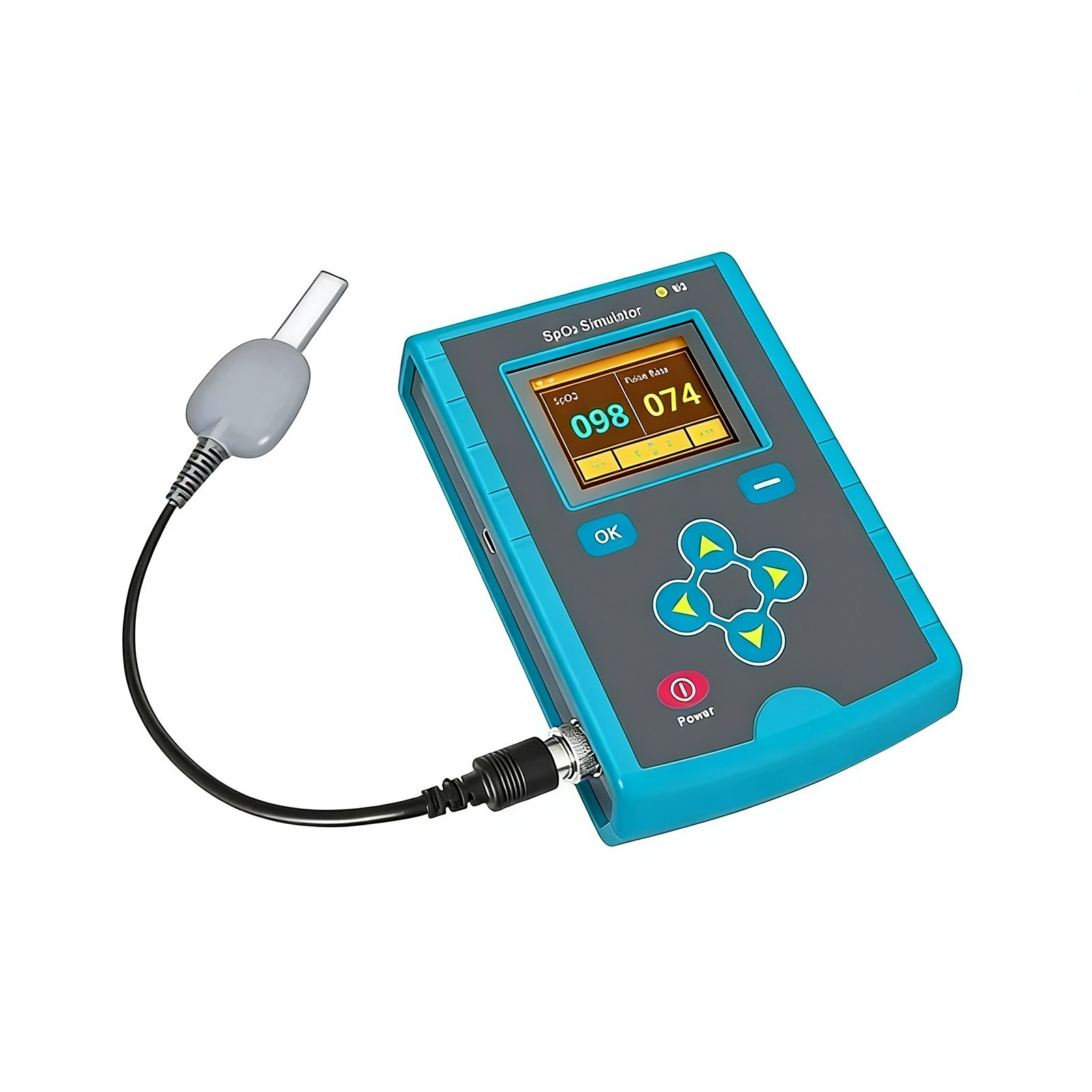 SpO2 Simulator - Pulse Oximeter Tester for Oxygen Saturation Accura