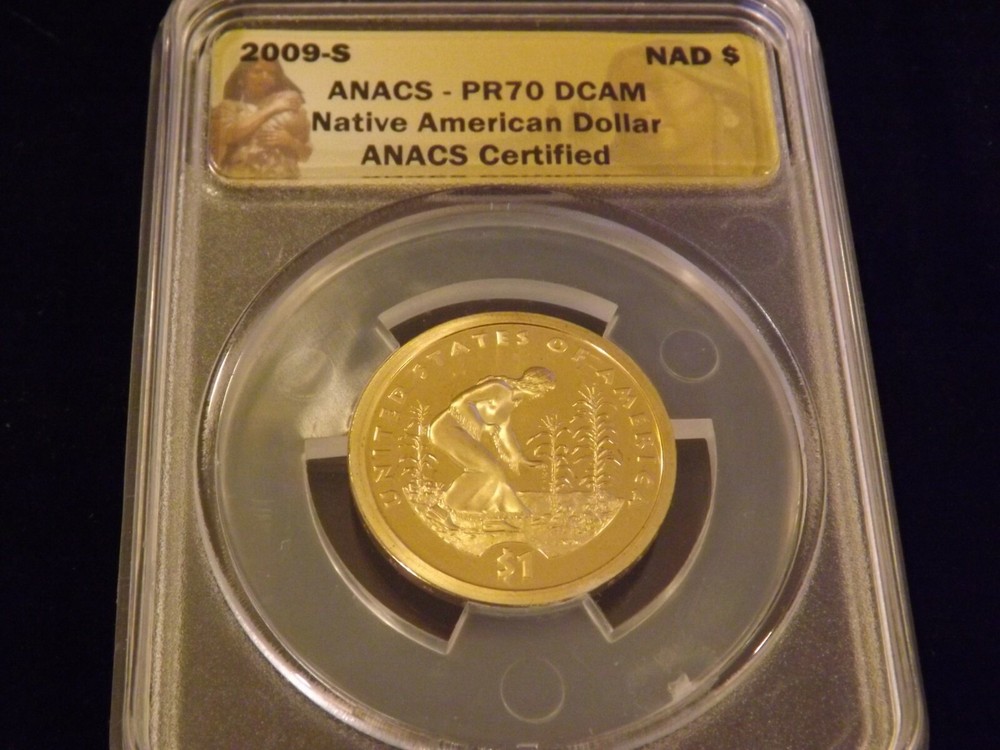 2009-S   NATIVE AMERICAN      ANACS  PR 70 DCAM
