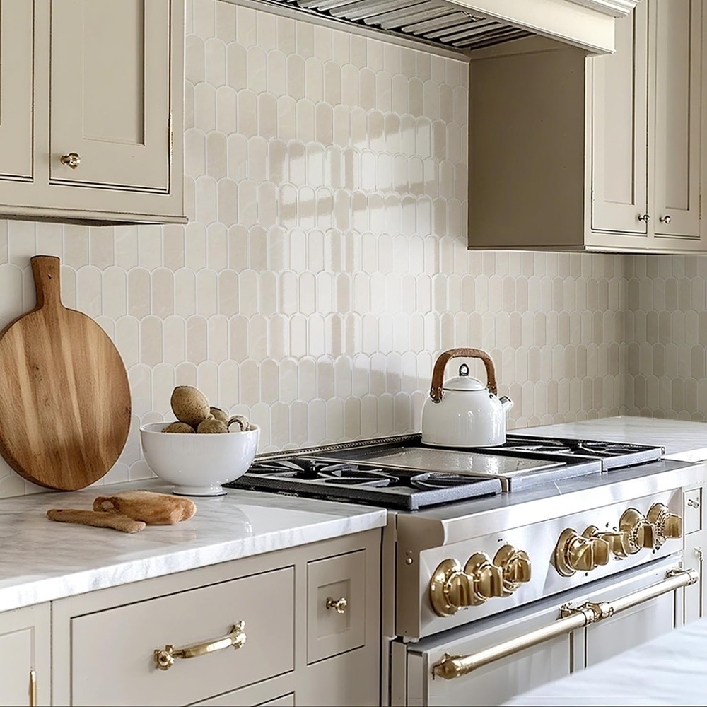 Peel and Stick Backsplash for Kitchen, 10-Sheet Backsplash for Kitchen Wall 3...