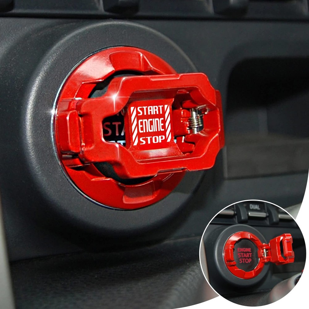 𝙊𝙧𝙞𝙜𝙞𝙣𝙖𝙡 | Push Start Button Cover, Car Engine Start Stop Button Cove...