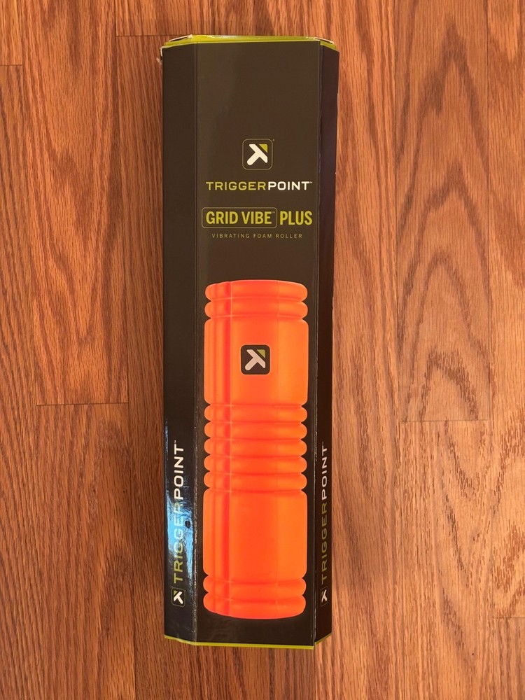 Trigger Point Grid Vibe Plus Vibrating Foam Roller Orange New