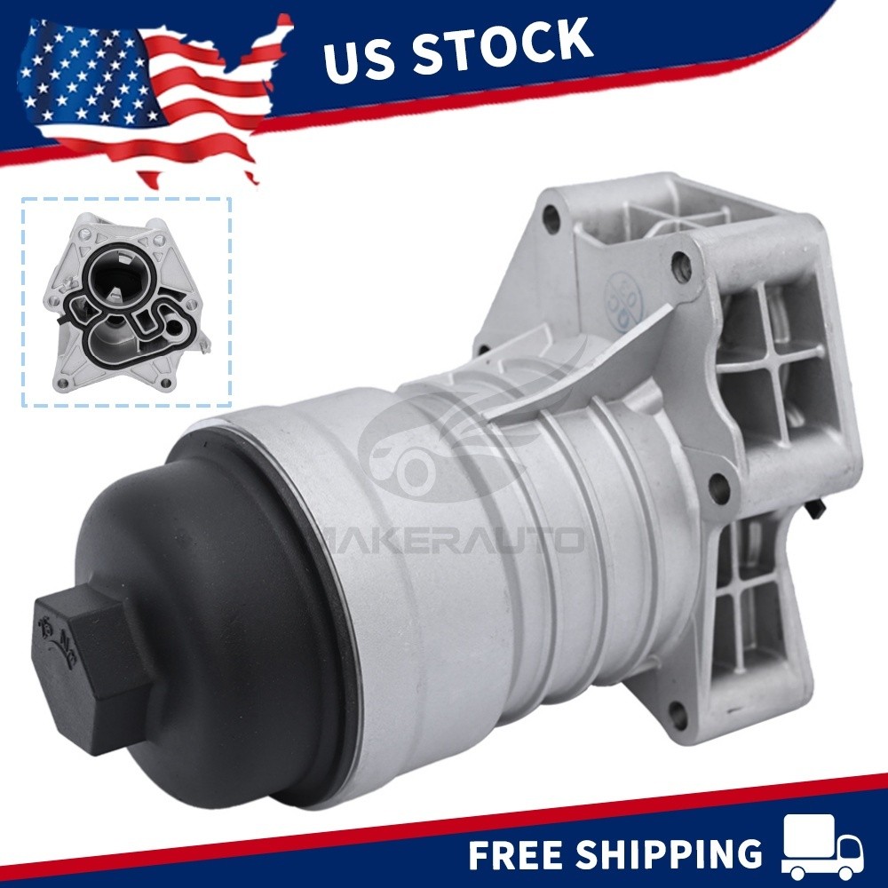 Aluminum Engine Oil Filter Housing For VW AUDI S4 S5 A6 A7 SQ5 06M115401K