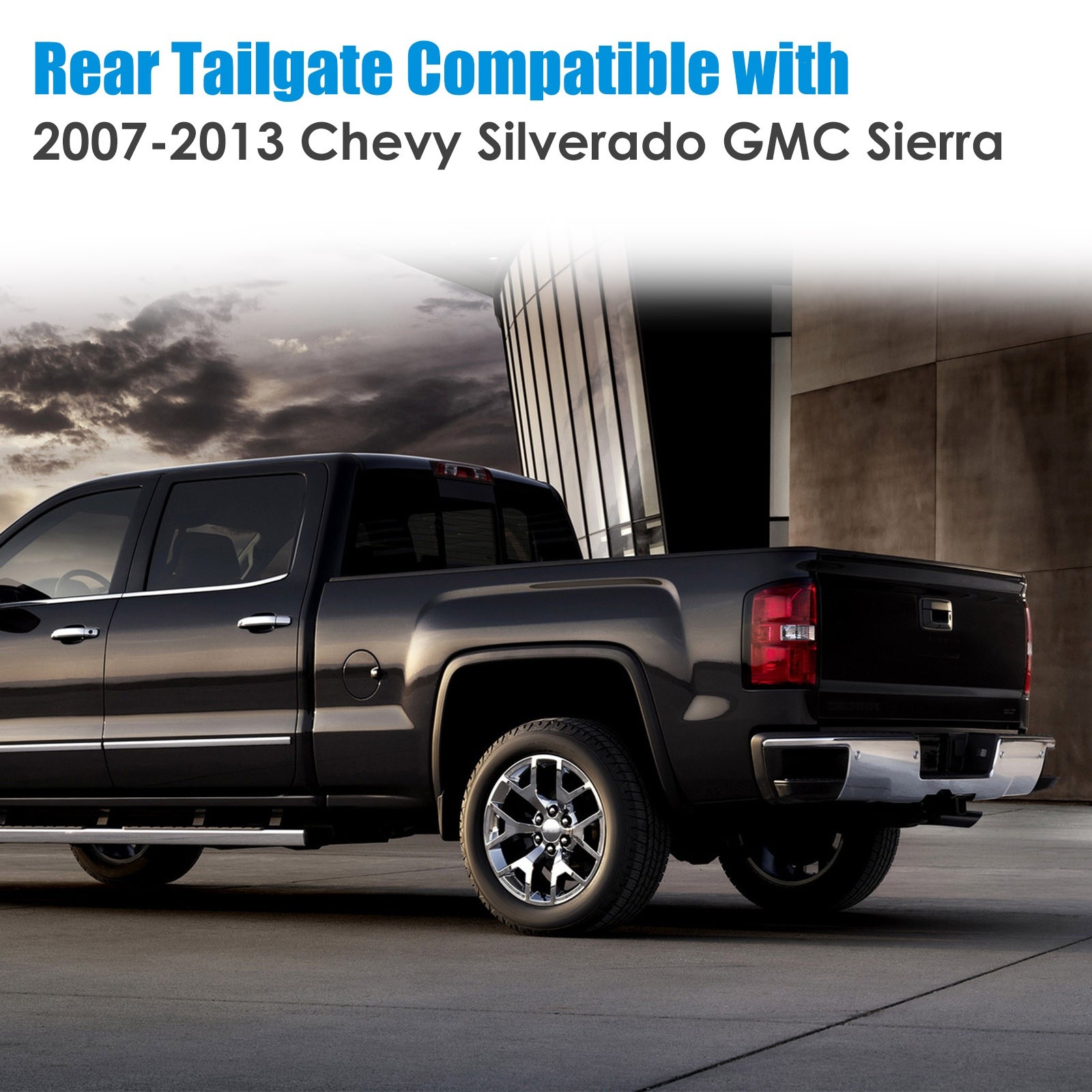 Tailgate Primed For 2007-2013 Silverado / Sierra 1500 / 2007-2014 2500HD 3500HD