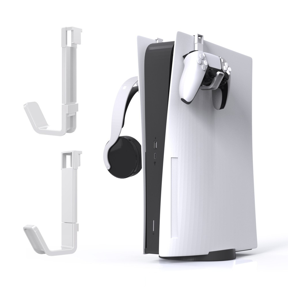 For PS5/PS5 Slim New Gaming Controller Headset Hanging Holder Accessories,