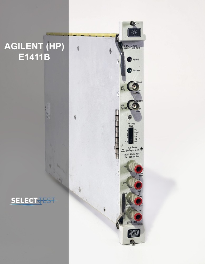 AGILENT (HP) E1411B C-SIZE VXI 5.5 DIGIT MULTIMETER ****LOOK**** (REF.: 846N)