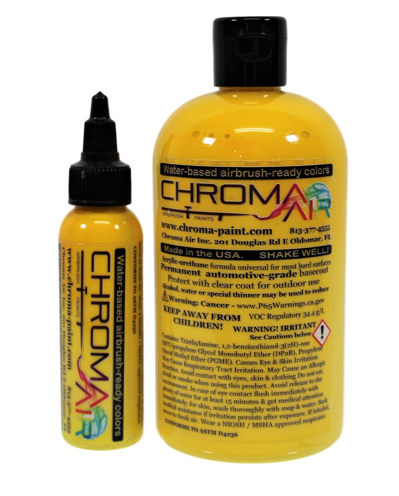 ChromaAir Paints: Warm Yellow