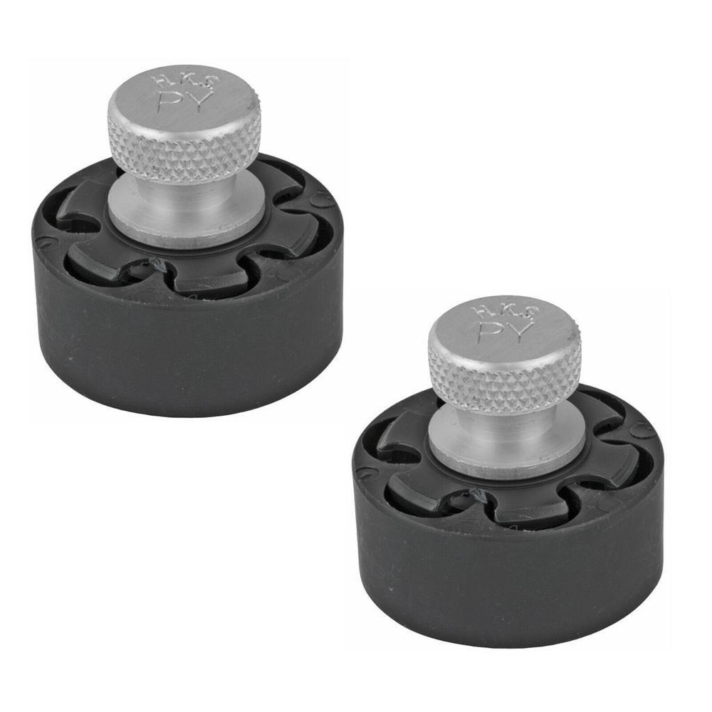 HKS Speed loader 357 Magnum & 38 Special Colt Python Officer's - 2 Pack w/ Pouch