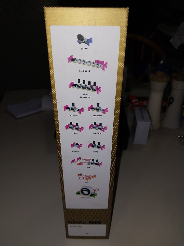 KORG LittleBits Synth Kit 12 Bits Modules 1 Piece Missing