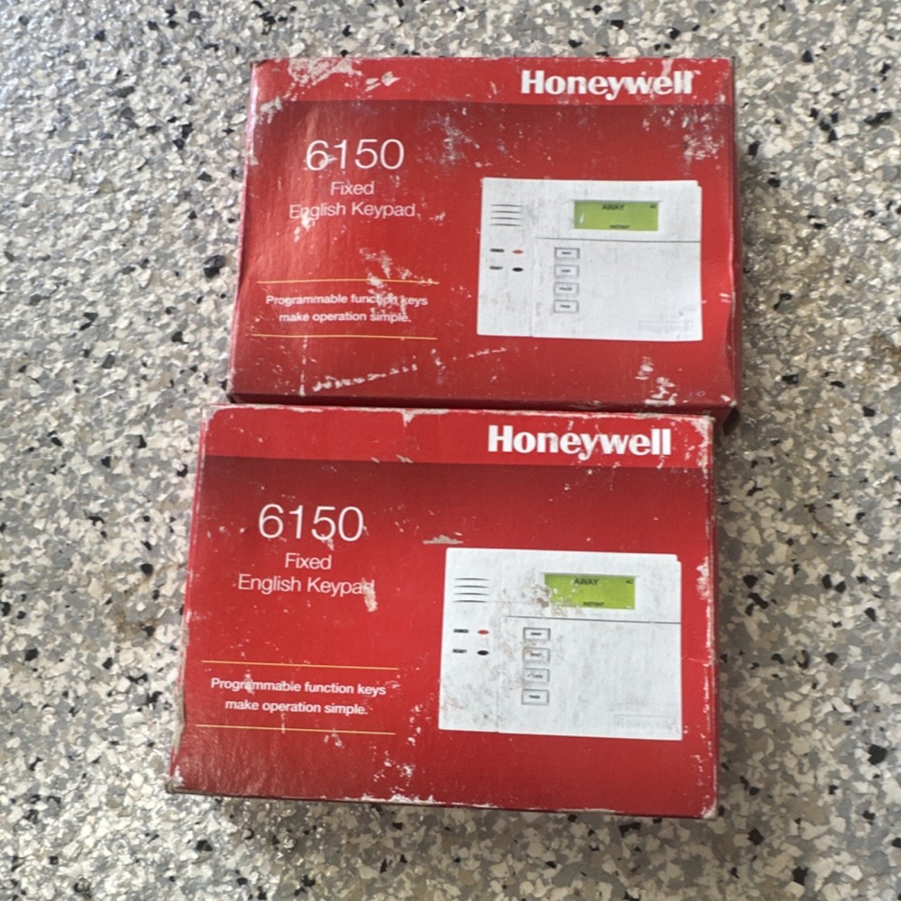 Honeywell 6150 Keypad Programmable Function Keys White (Pack of 2)