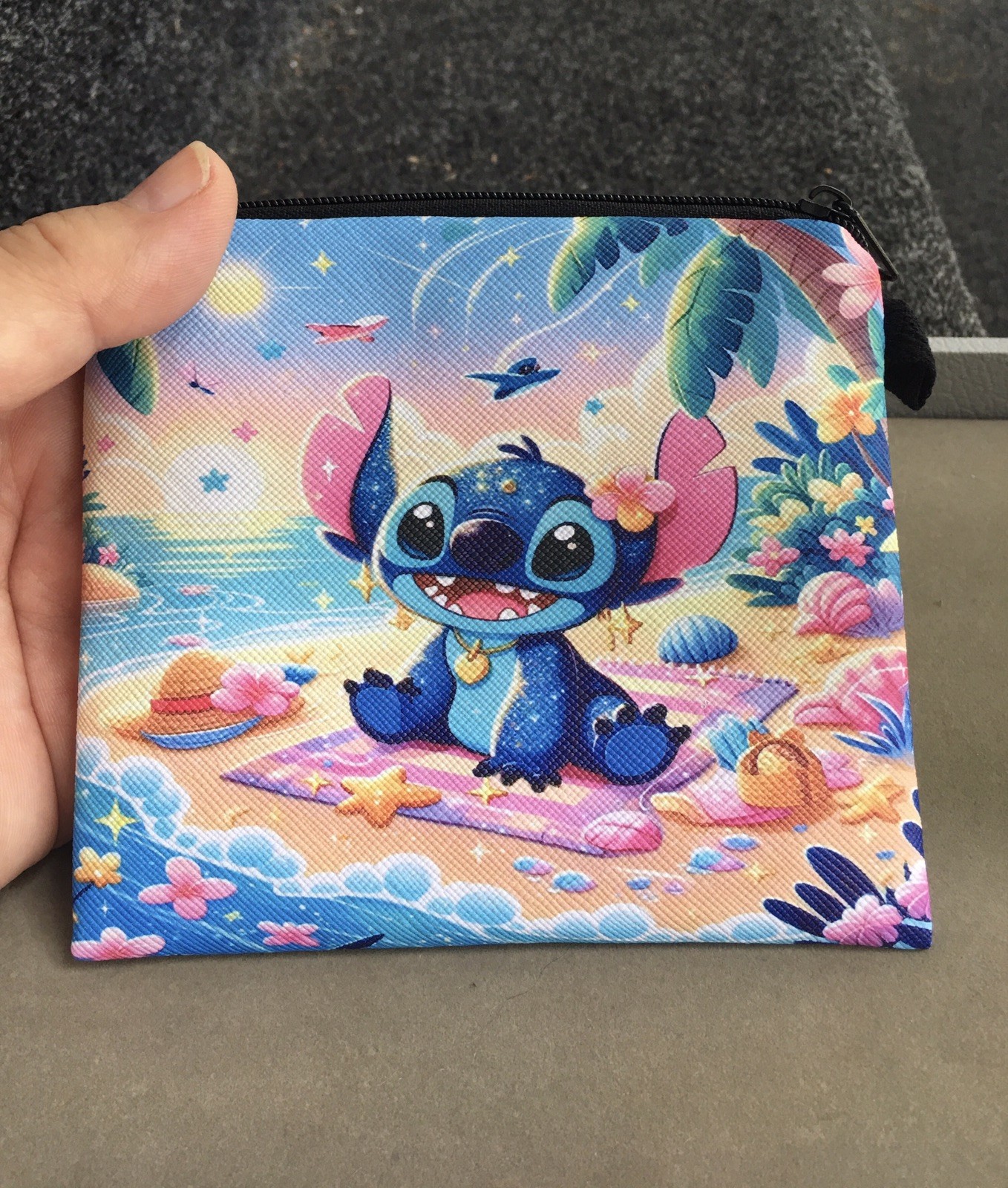 Disney Stitch coin purse pouch-NEW