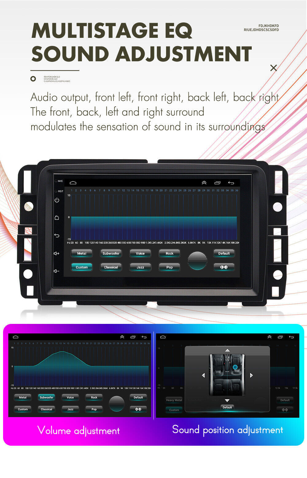 Car Radio Stereo For Chevrolet Traverse 2013-2017 Apple Carplay Android 14 GPS