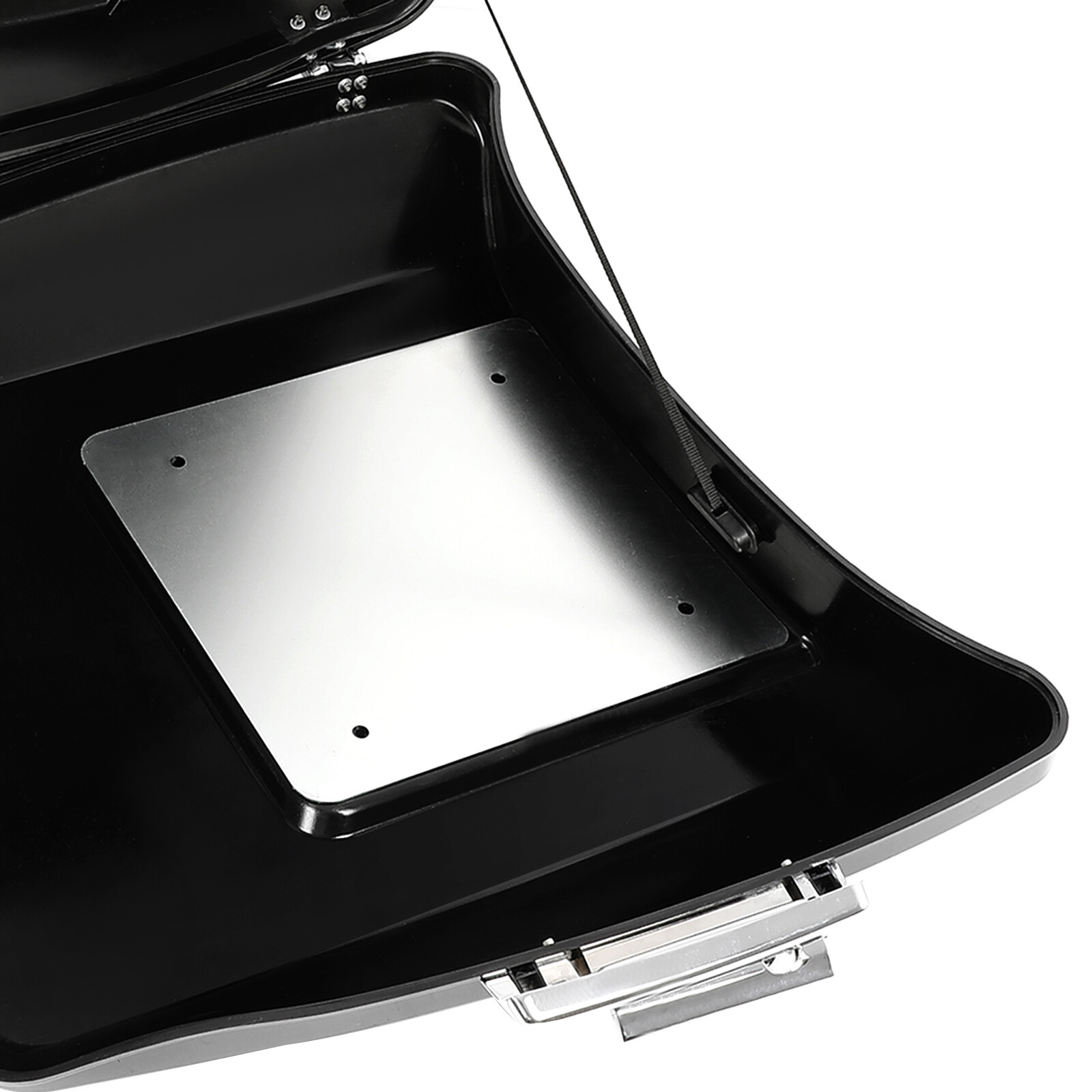 Razor Tour Pack Trunk Tail Box Backrest Base Plate For Harley Street Glide 97-23