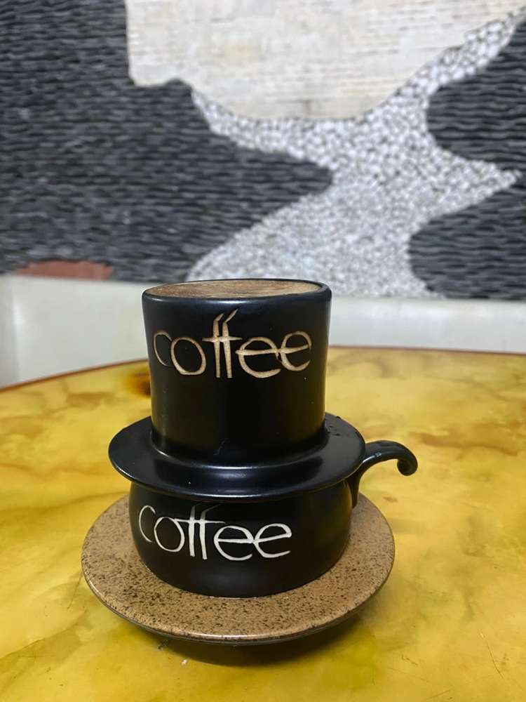 Bat Trang Porcelain Coffee Dripper Set Vietnam Coffee Filter Ceramic Experience