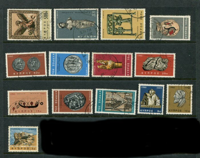Cyprus #278-91 Used
