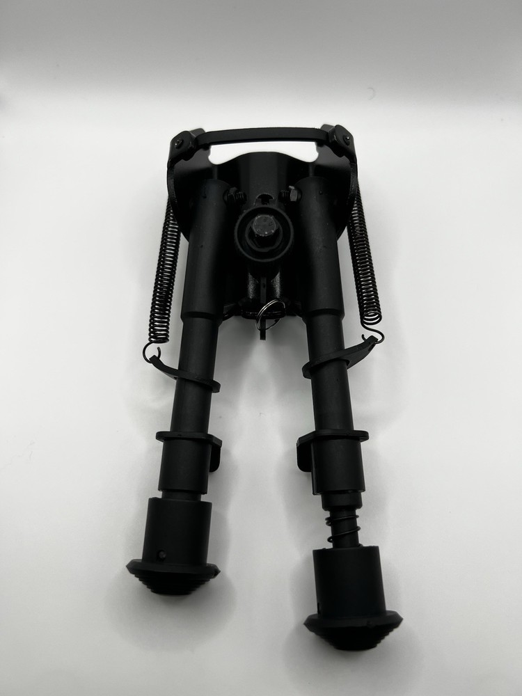 Rifle Bipod Spring Return Picatinny Rail Mount Adjustable Adapter Height