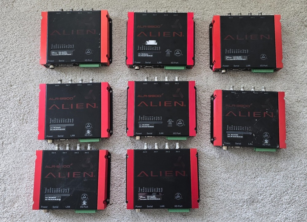 1 piece Alien ALR-9900 UHF RFID reader